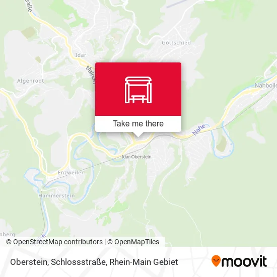 Карта Oberstein, Schlossstraße