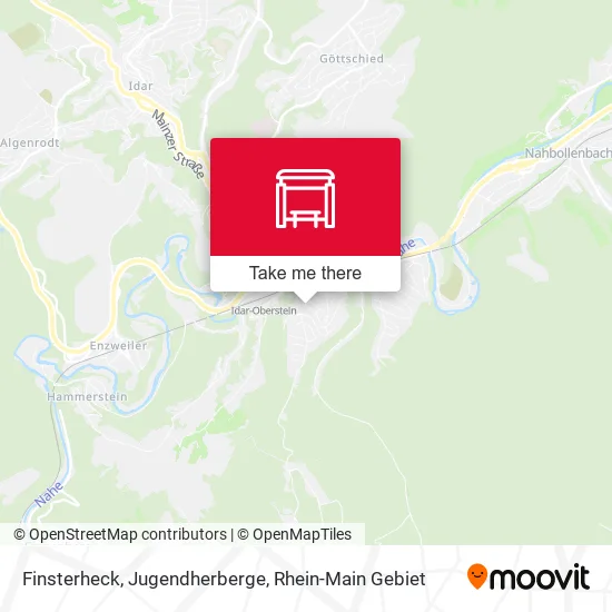 Карта Finsterheck, Jugendherberge