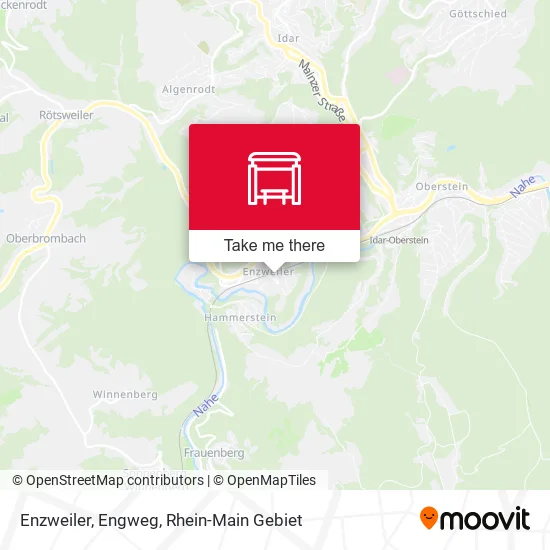 Карта Enzweiler, Engweg