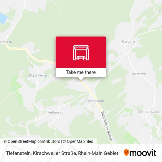 Tiefenstein, Kirschweiler Straße map