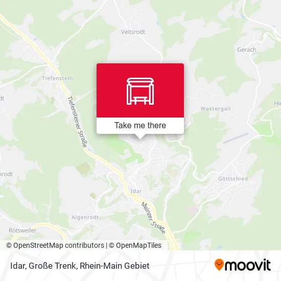 Карта Idar, Große Trenk