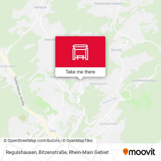Карта Regulshausen, Bitzenstraße