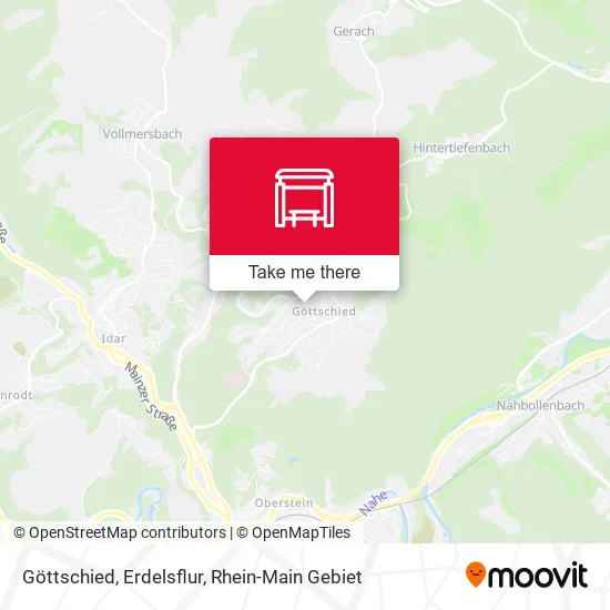 Göttschied, Erdelsflur map