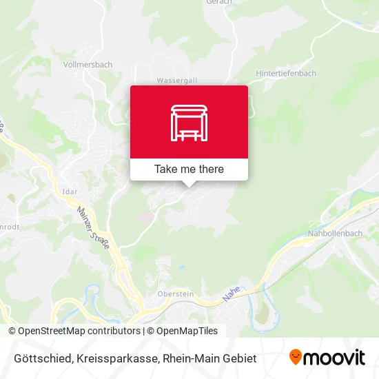 Карта Göttschied, Kreissparkasse