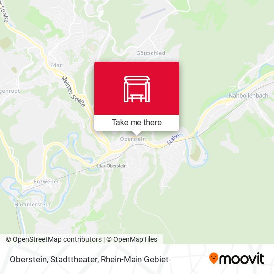 Карта Oberstein, Stadttheater