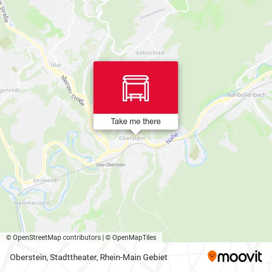 Карта Oberstein, Stadttheater