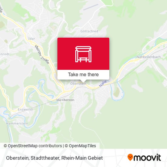 Карта Oberstein, Stadttheater