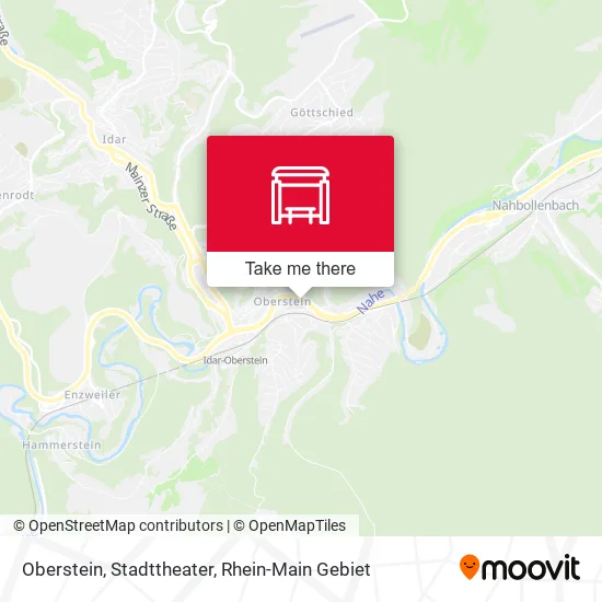 Карта Oberstein, Stadttheater