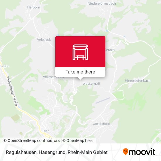 Карта Regulshausen, Hasengrund