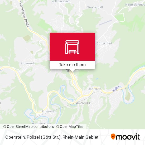 Oberstein, Polizei (Gött.Str.) map