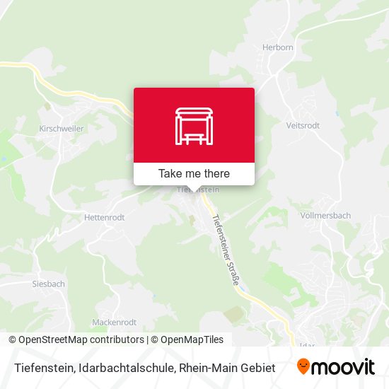 Карта Tiefenstein, Idarbachtalschule