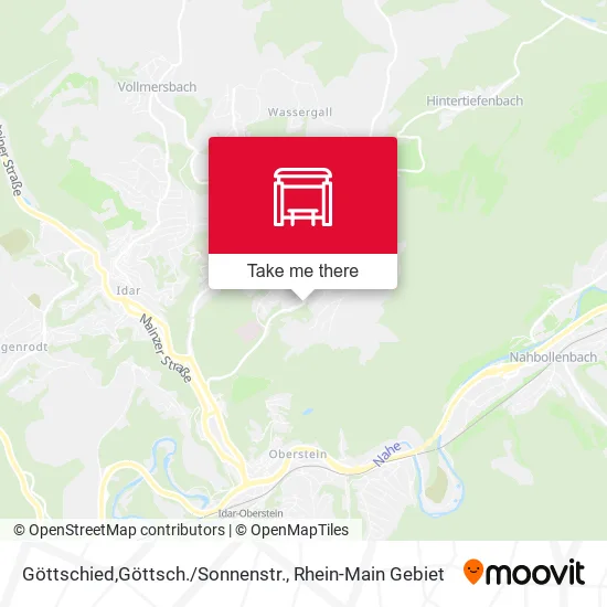 Карта Göttschied,Göttsch./Sonnenstr.