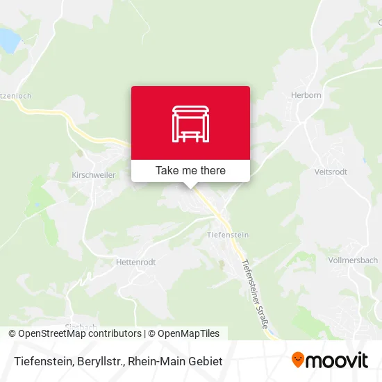 Карта Tiefenstein, Beryllstr.