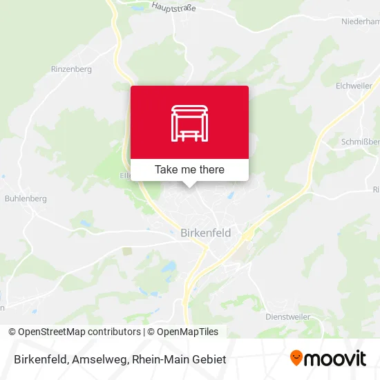 Карта Birkenfeld, Amselweg