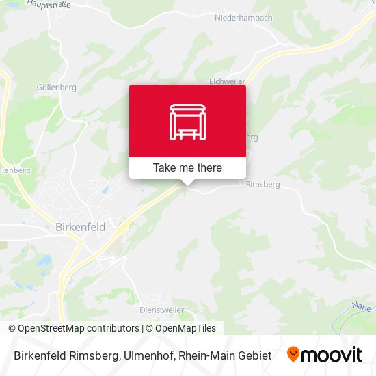 Birkenfeld Rimsberg, Ulmenhof map
