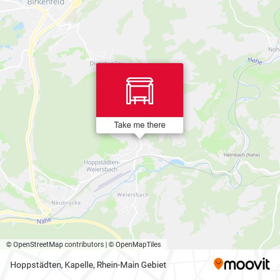 Hoppstädten, Kapelle map