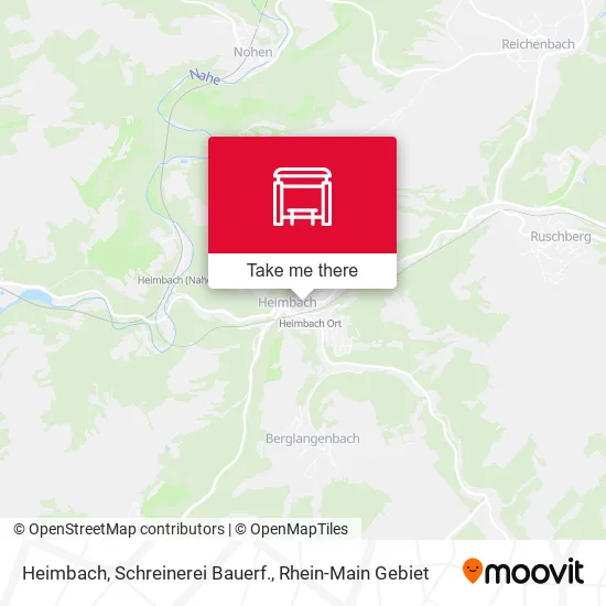 Карта Heimbach, Schreinerei Bauerf.