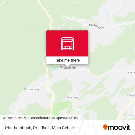 Карта Oberhambach, Ort