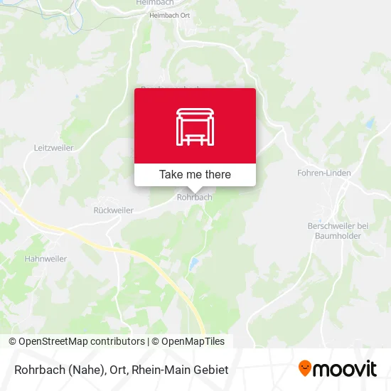 Карта Rohrbach (Nahe), Ort