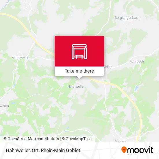 Карта Hahnweiler, Ort