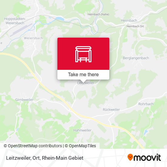Карта Leitzweiler, Ort