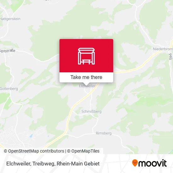 Карта Elchweiler, Treibweg