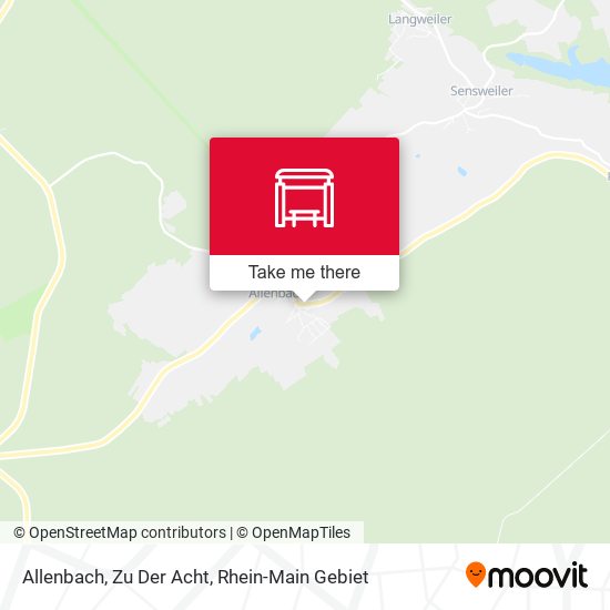 Allenbach, Zu Der Acht map