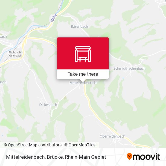 Mittelreidenbach, Brücke map