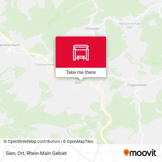 Карта Sien, Ort