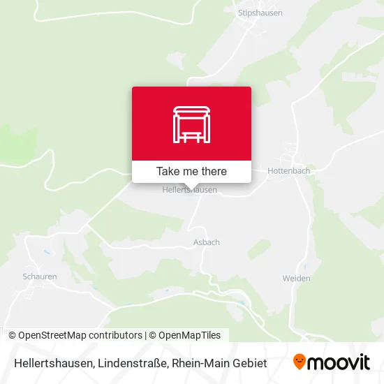 Карта Hellertshausen, Lindenstraße