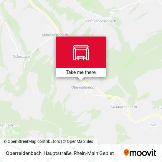 Oberreidenbach, Hauptstraße map