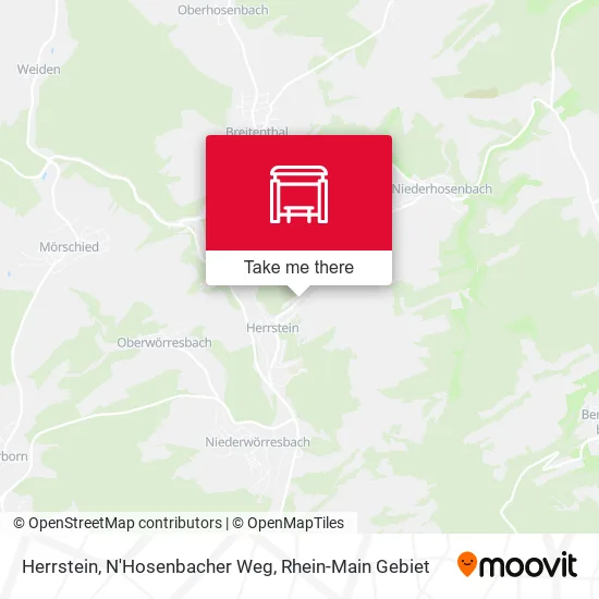 Карта Herrstein, N'Hosenbacher Weg
