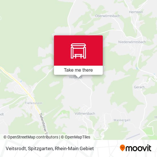 Карта Veitsrodt, Spitzgarten