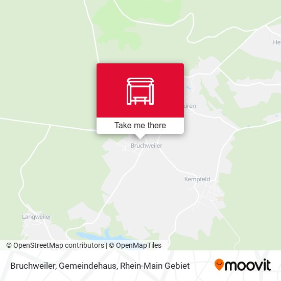 Bruchweiler, Gemeindehaus map