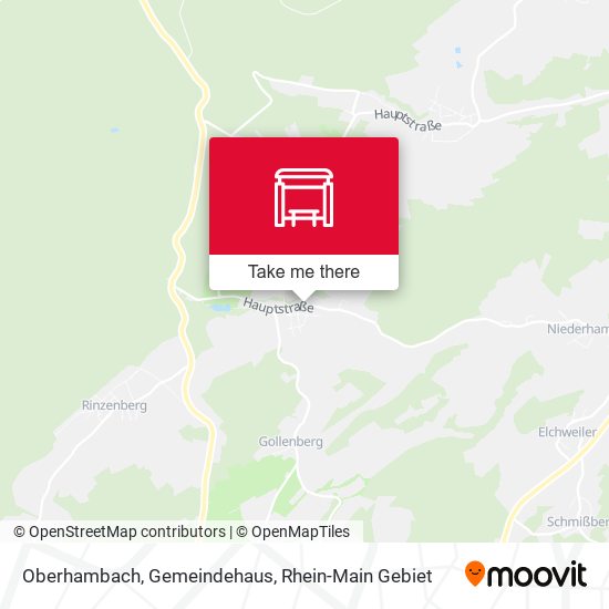 Oberhambach, Gemeindehaus map