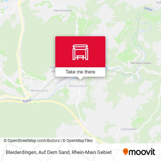Bleiderdingen, Auf Dem Sand map
