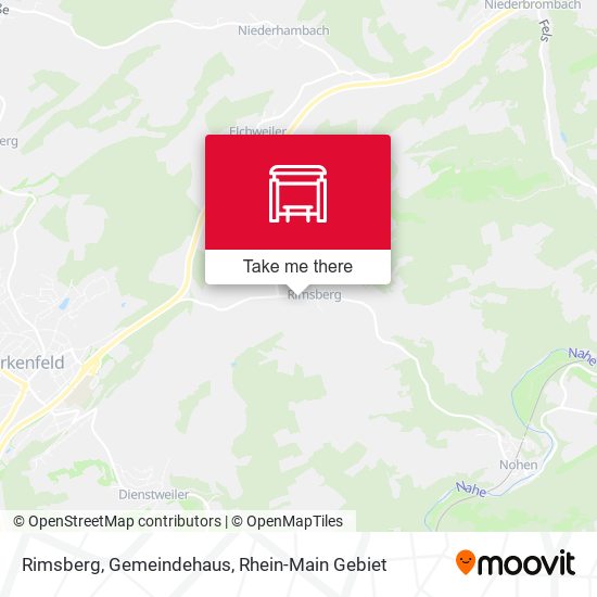 Rimsberg, Gemeindehaus map