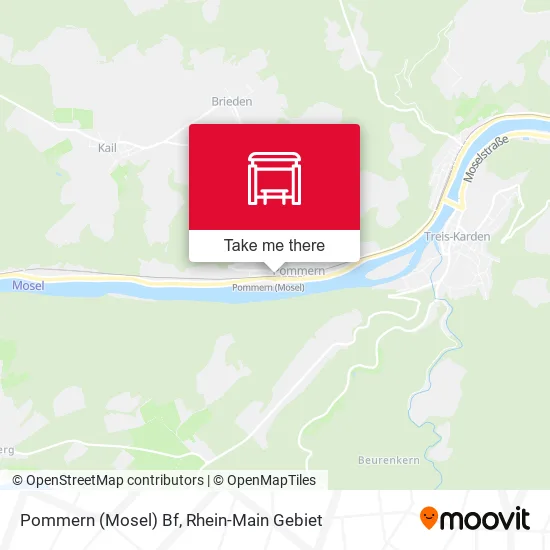 Карта Pommern (Mosel) Bf