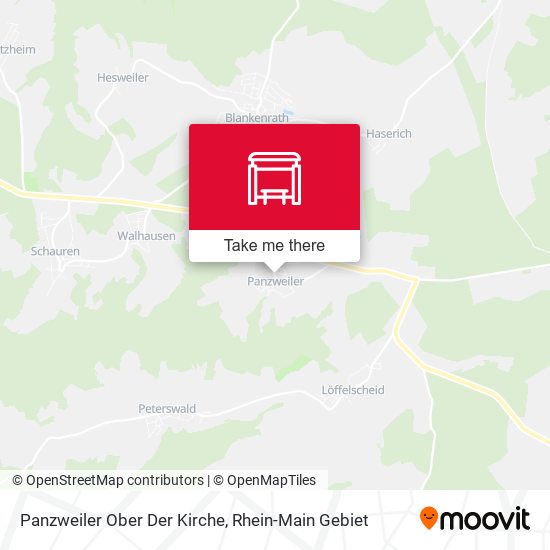 Panzweiler Ober Der Kirche map