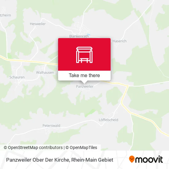 Карта Panzweiler Ober Der Kirche