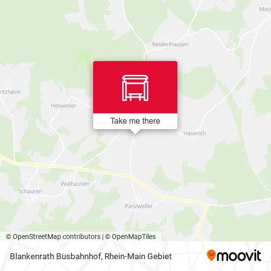 Карта Blankenrath Busbahnhof