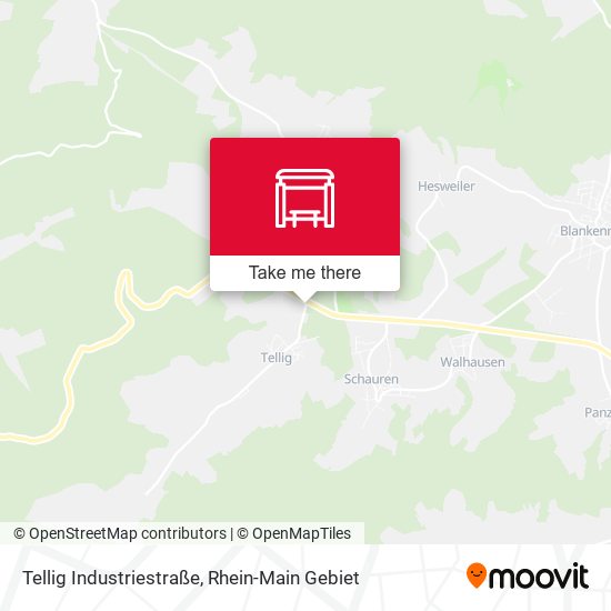 Tellig Industriestraße map