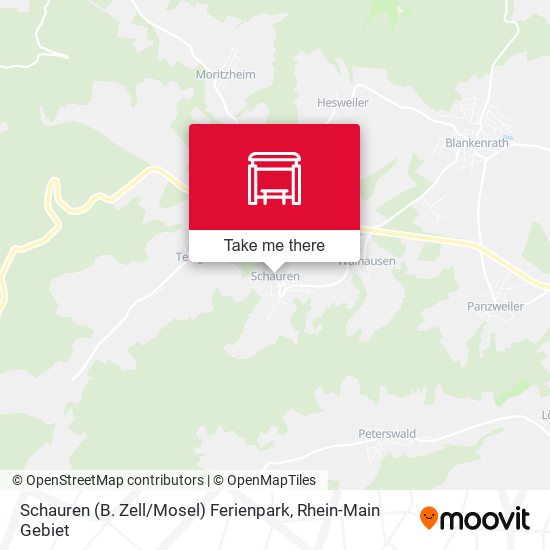 Schauren (B. Zell / Mosel) Ferienpark map