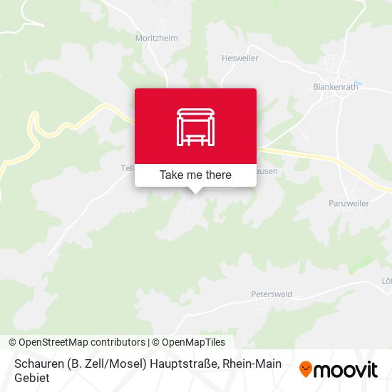 Schauren (B. Zell / Mosel) Hauptstraße map