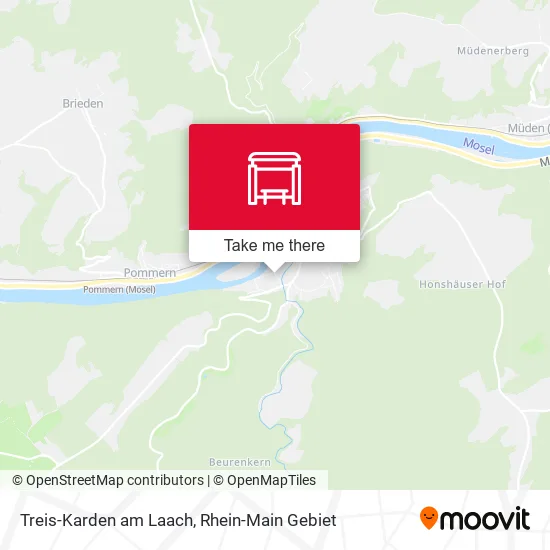 Карта Treis-Karden am Laach
