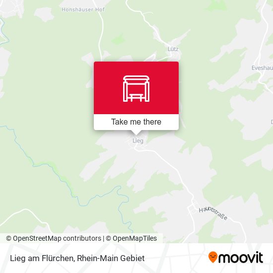 Карта Lieg am Flürchen