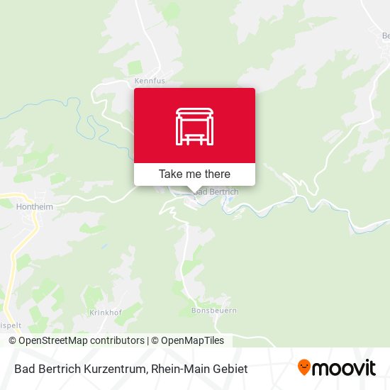 Карта Bad Bertrich Kurzentrum