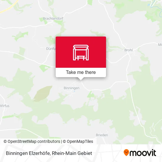 Карта Binningen Elzerhöfe