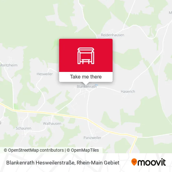 Карта Blankenrath Hesweilerstraße
