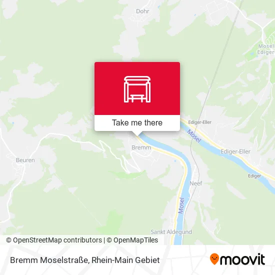 Карта Bremm Moselstraße